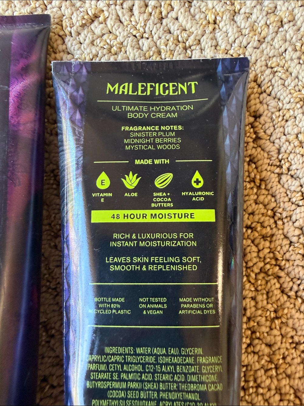 Disney Villains Body Creams - Purple, Black, Teal & Blue Tubes - Picture 4 of 4